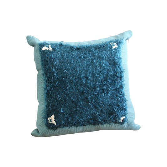 Cushion Knit Wool Butterfly Blue