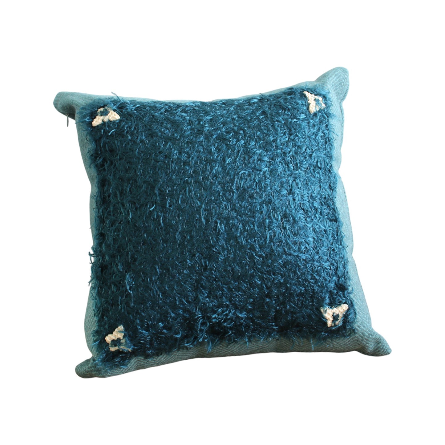 Cushion Knit Wool Butterfly Blue