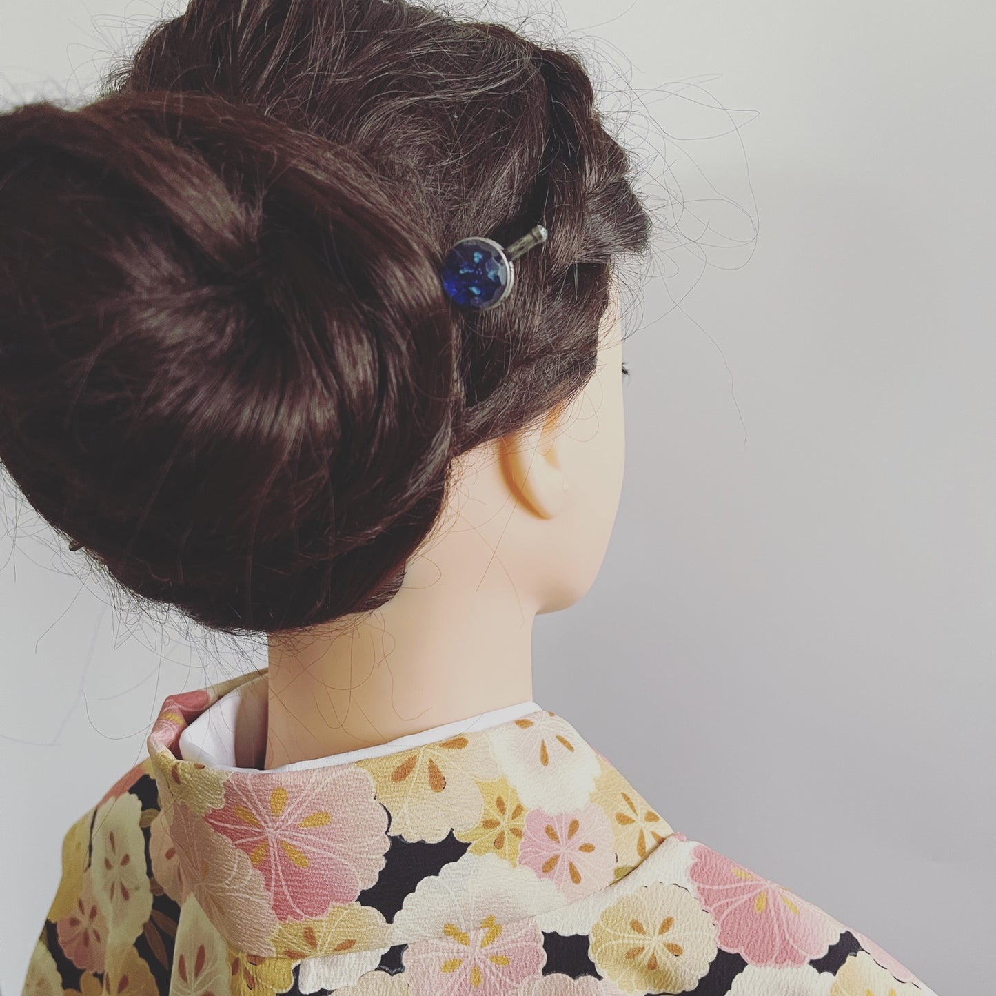 Hairpin Blue Japanese Style TAMARUSAN