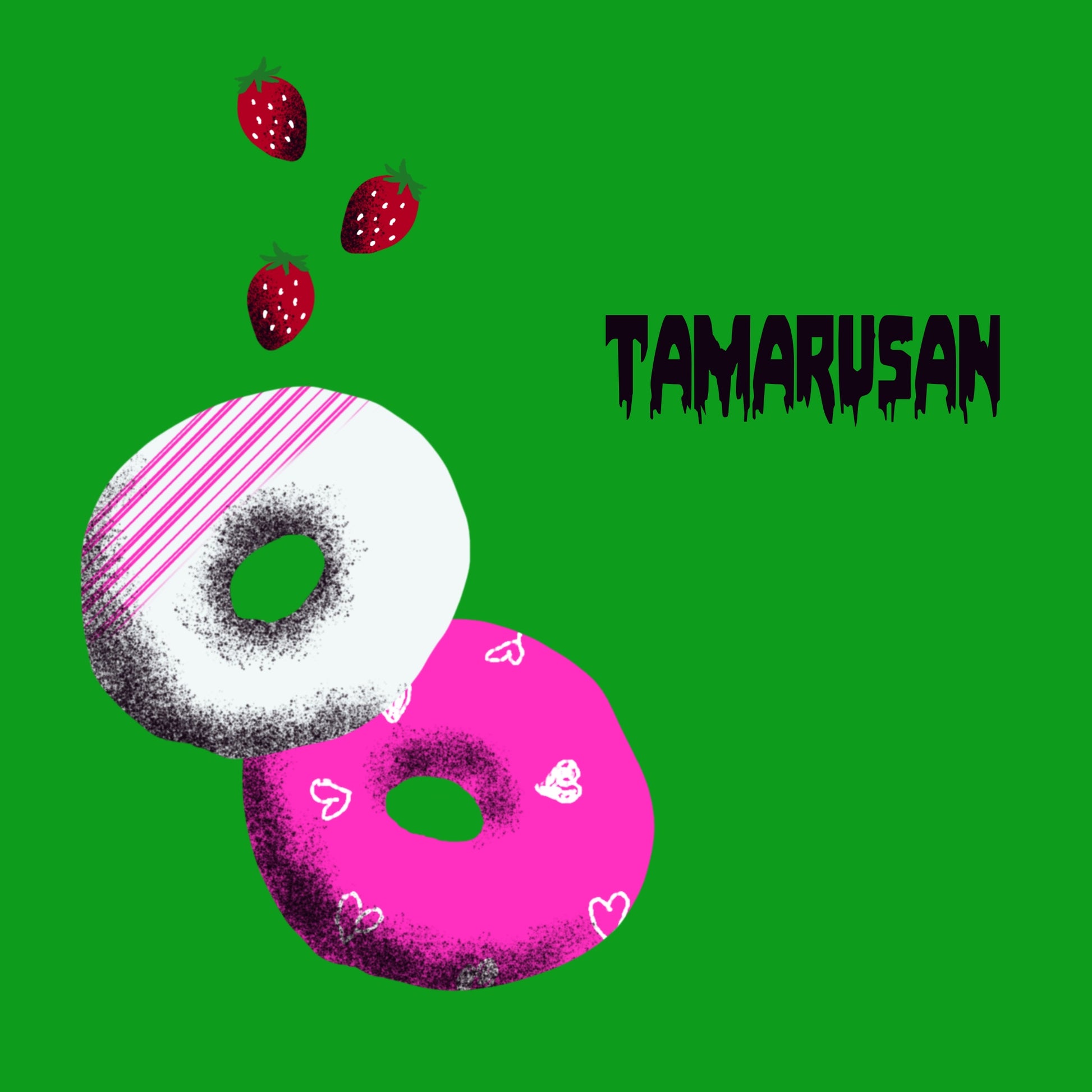 Donuts and Strawberries TAMARUSAN