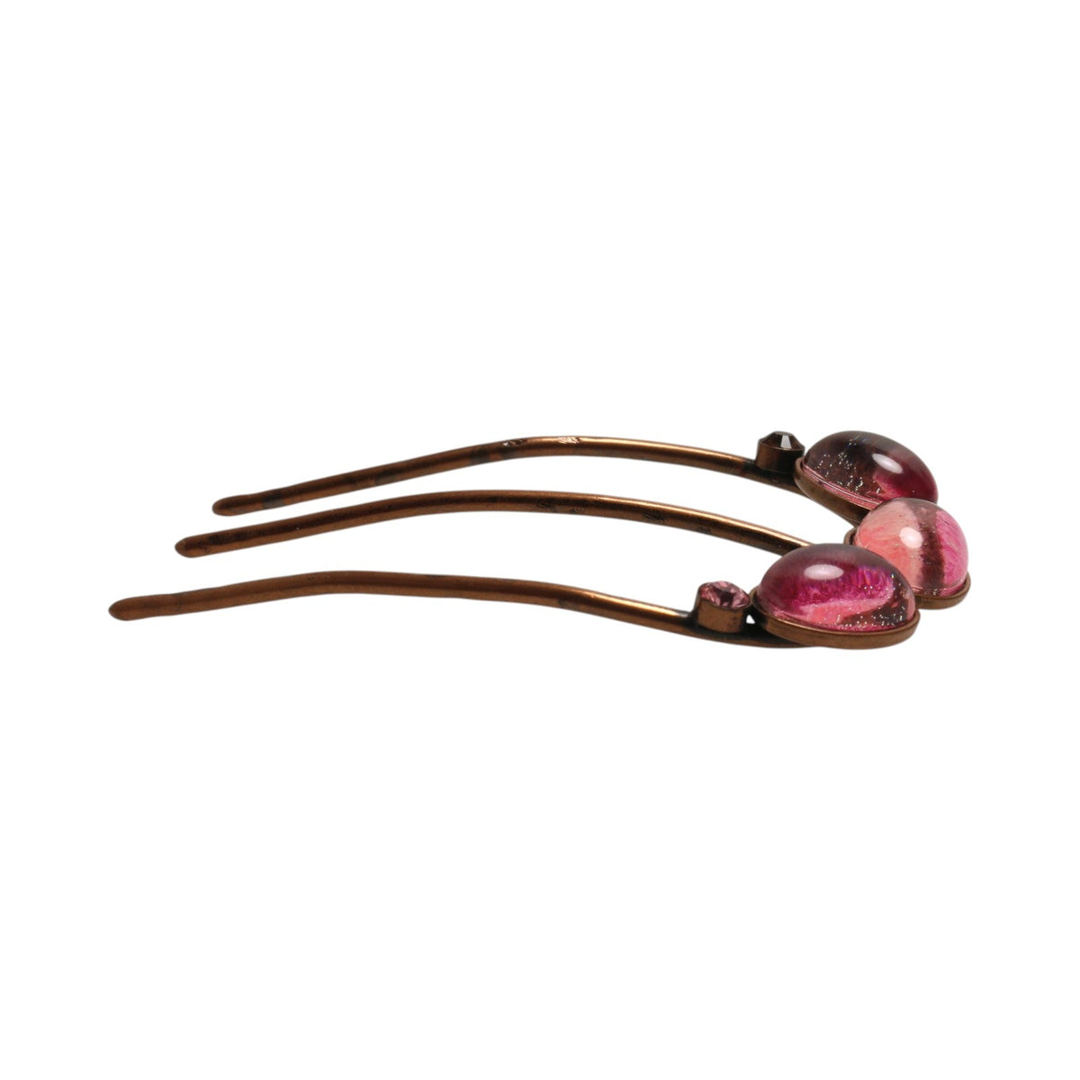 Comb Pink Oval Firefly Pattern TAMARUSAN