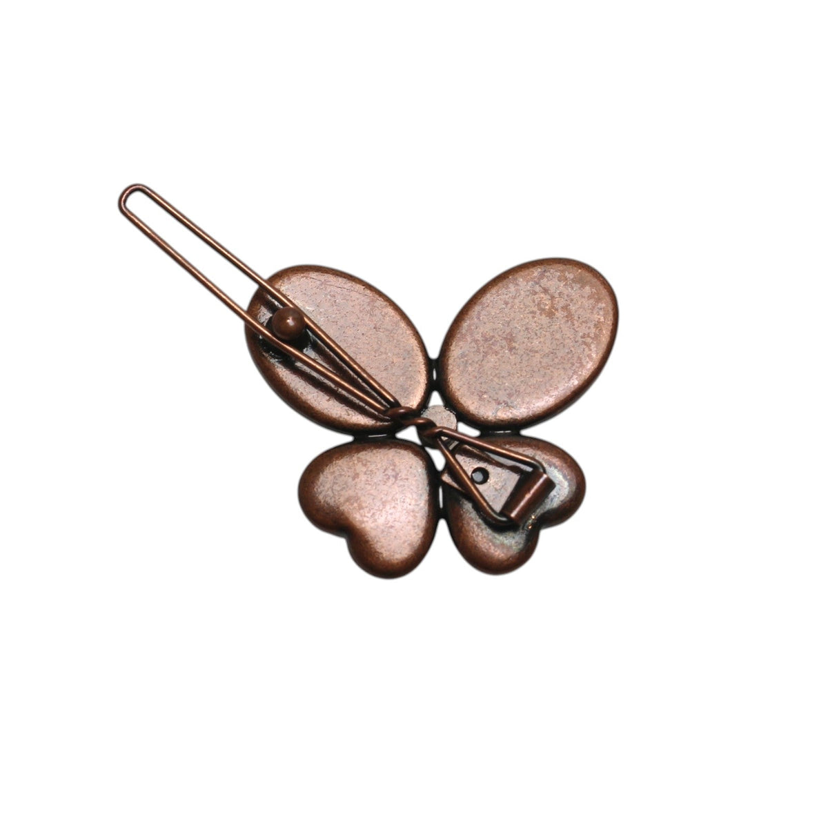 Snap Clip Pink Heart Rhinestone TAMARUSAN