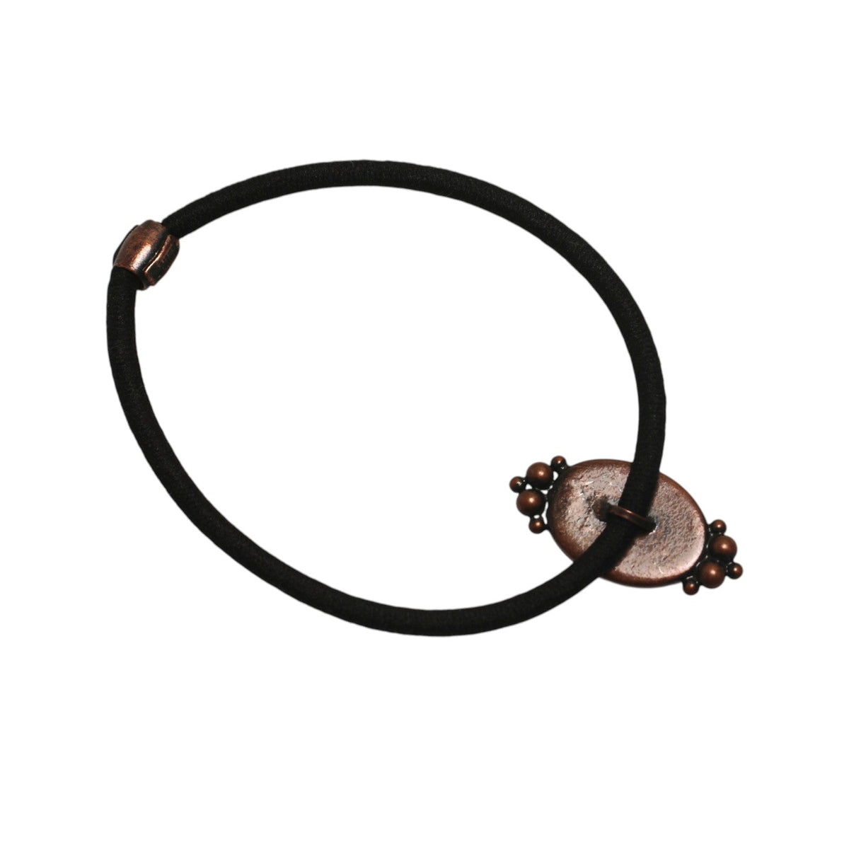 Hair Tie Pink Oval Antique Style TAMARUSAN