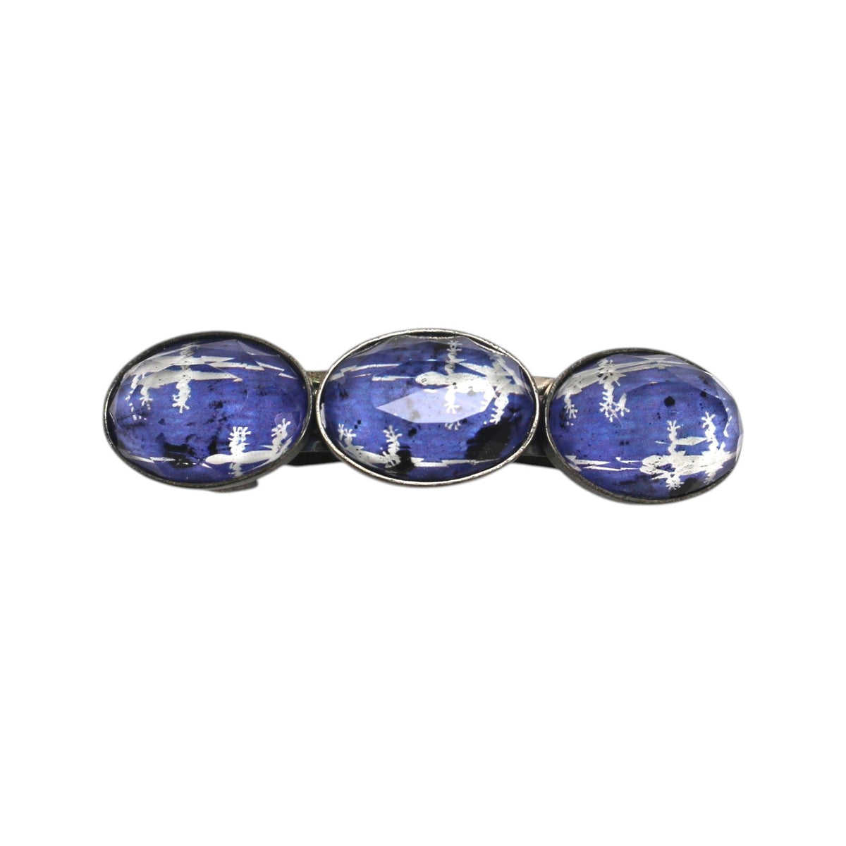 Small Barrette Light Blue Gecko TAMARUSAN