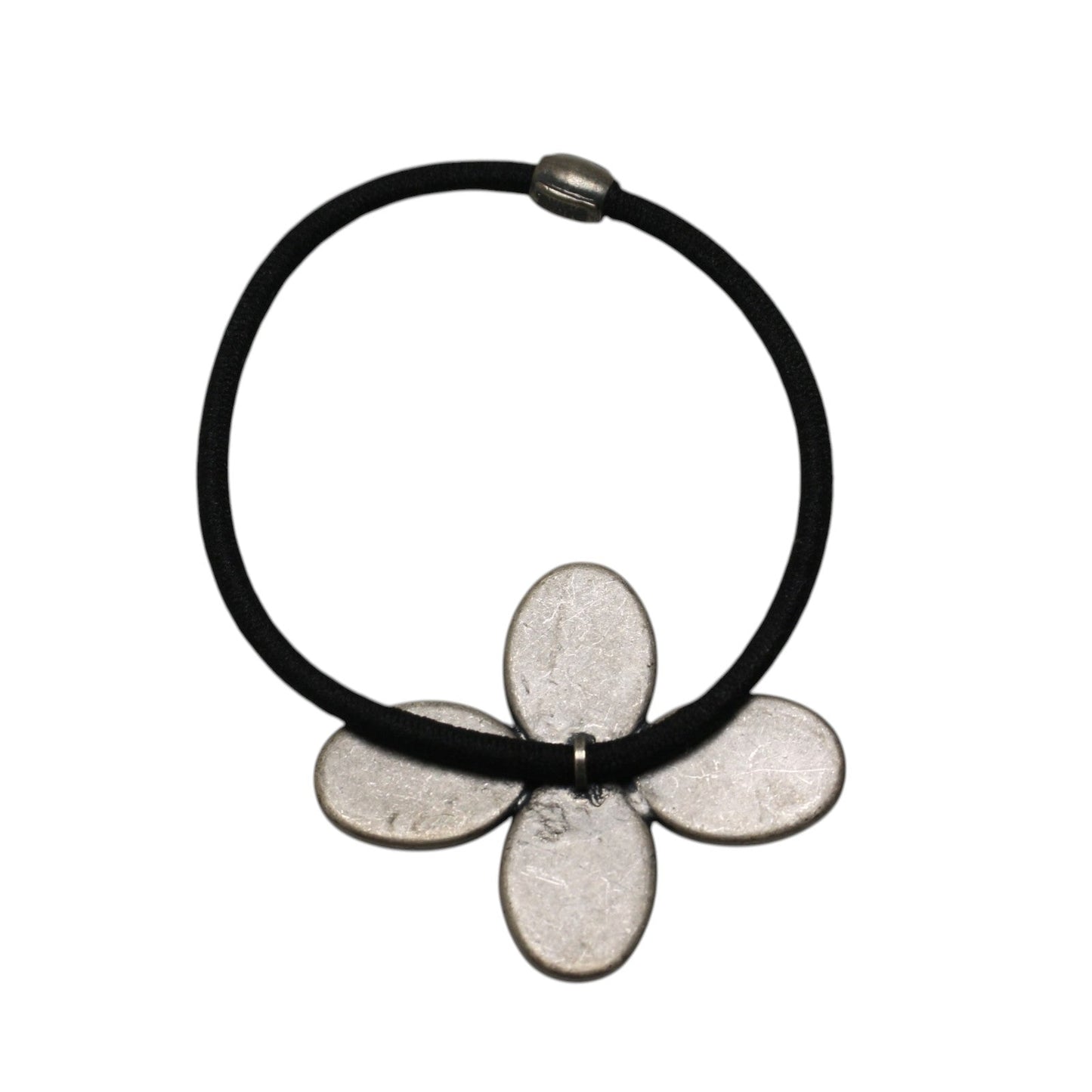 Blue Gecko Flower Ponytail Holder TAMARUSAN