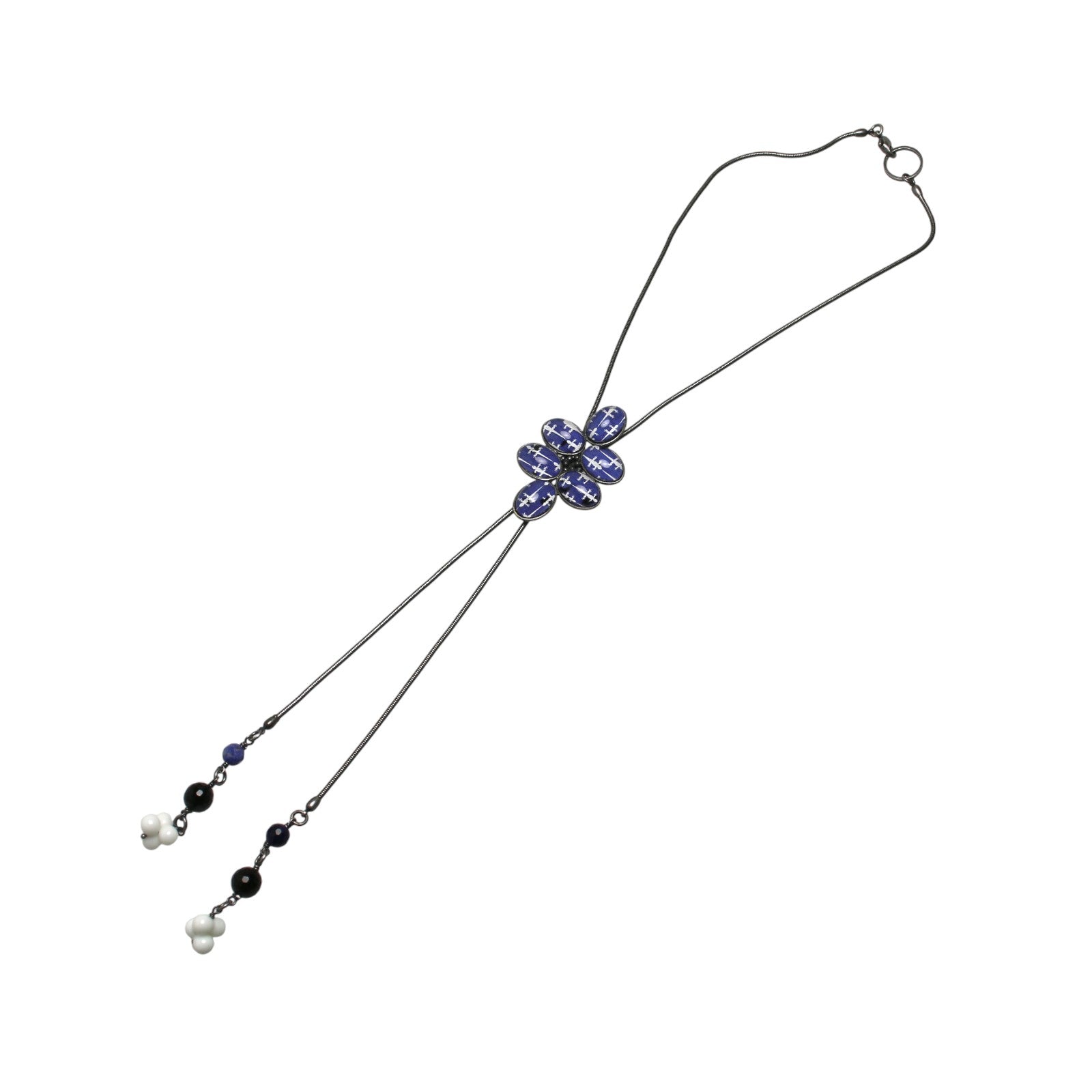 Bolo Tie Light Blue Gecko TAMARUSAN