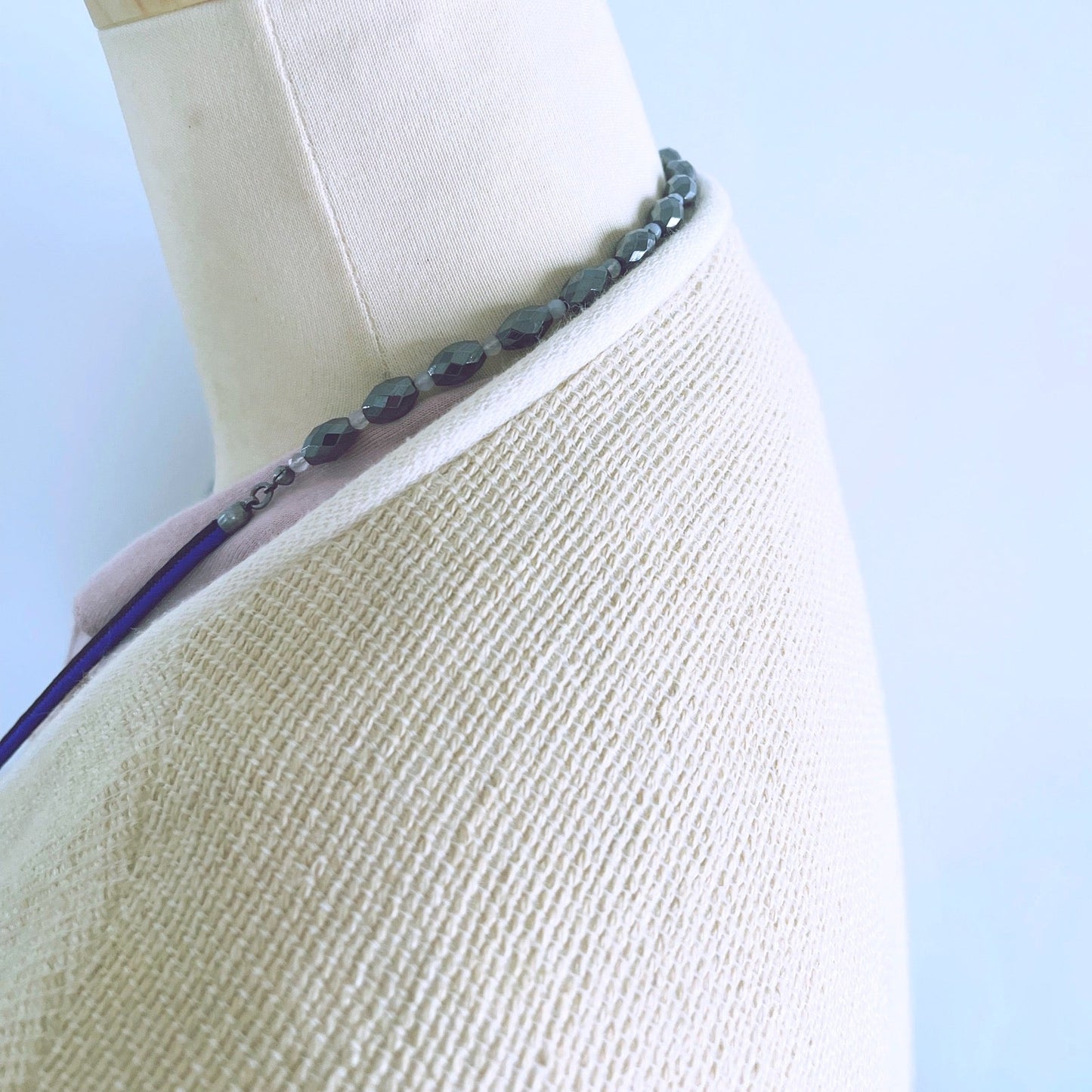 Eyeglass Chain Purple Tiger Beetle TAMARUSAN