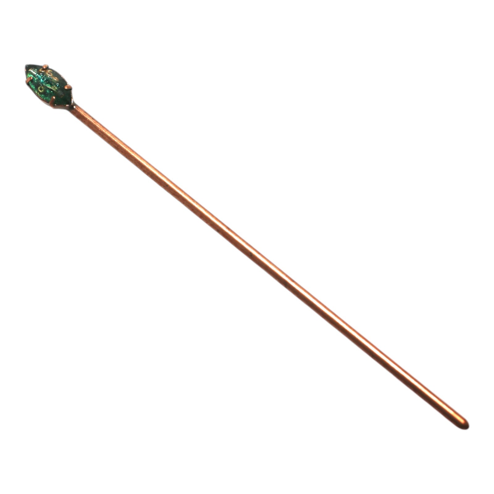 Kanzashi Emerald Green Simple TAMARUSAN