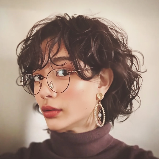 Pierced Earrings Pink Hoop TAMARUSAN