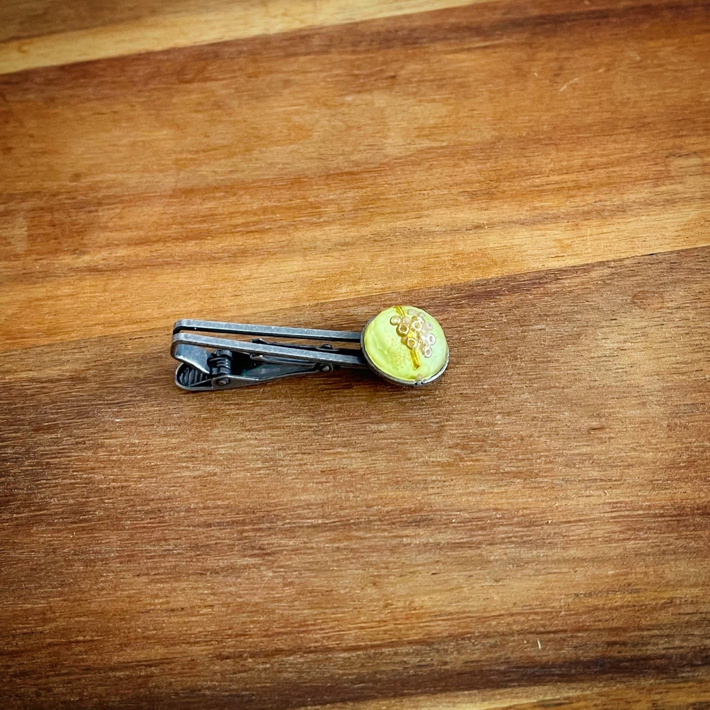 Simple Tie Clip Light Blue Men's Accessory TAMARUSAN