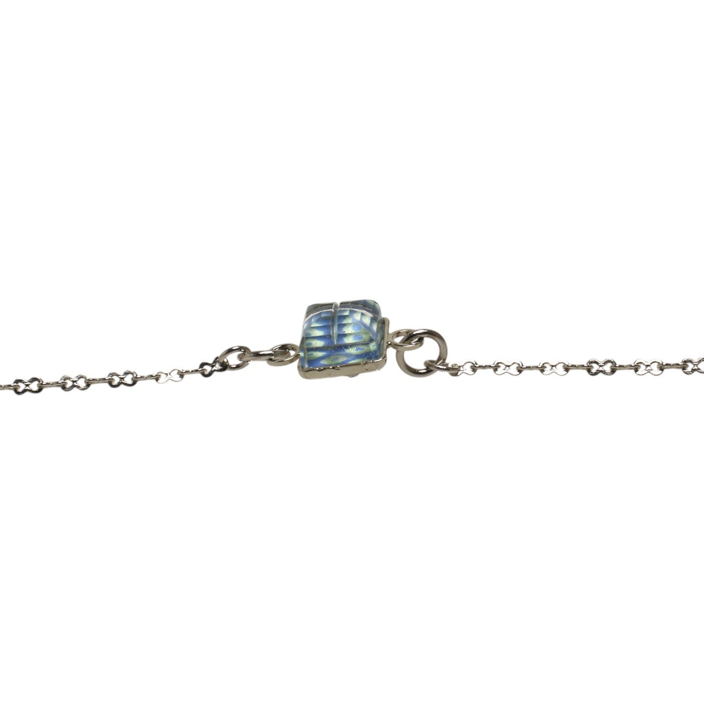Glasses Chain Kanoko Light Blue Rhodium TAMARUSAN