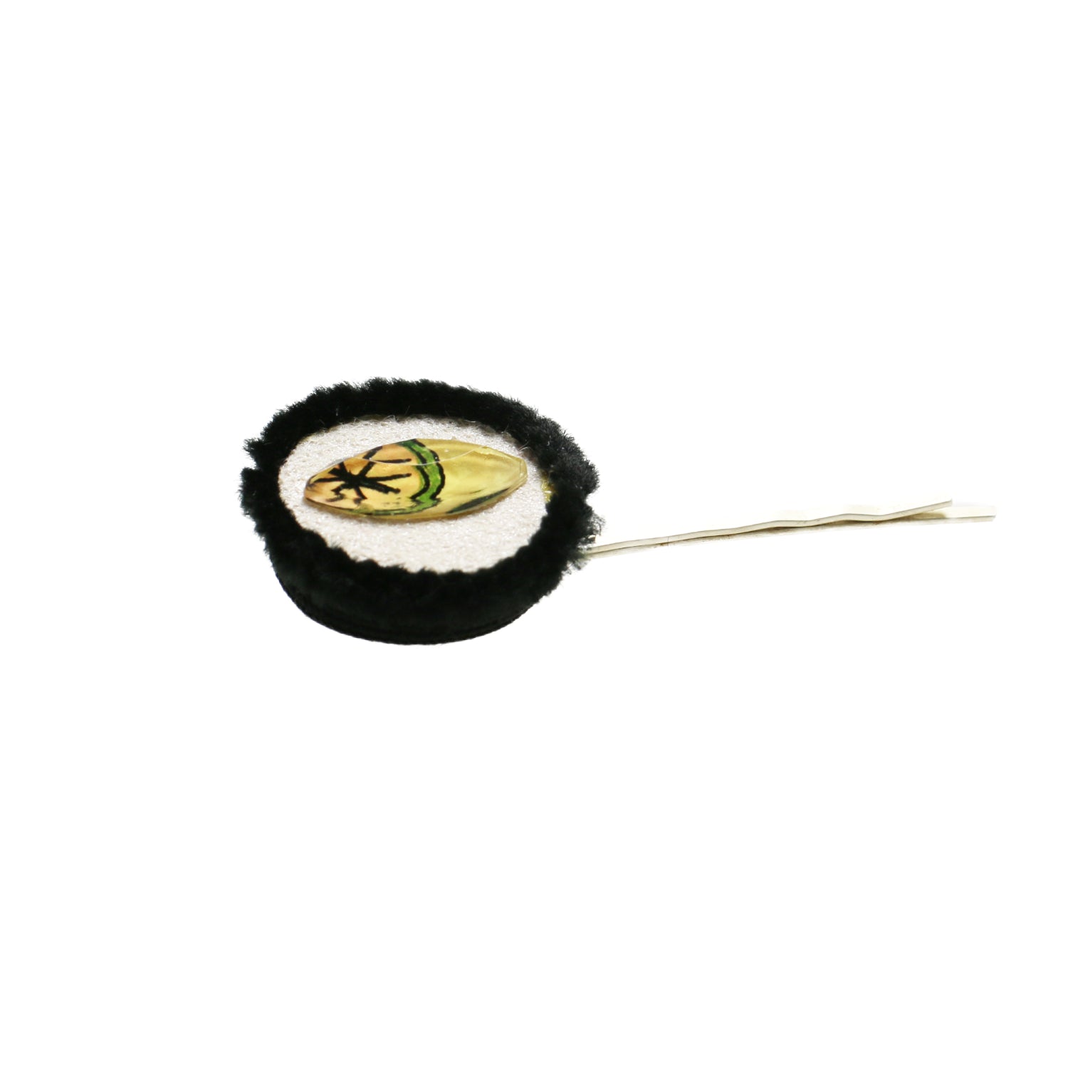 Hairpin Wool White Lemon TAMARUSAN