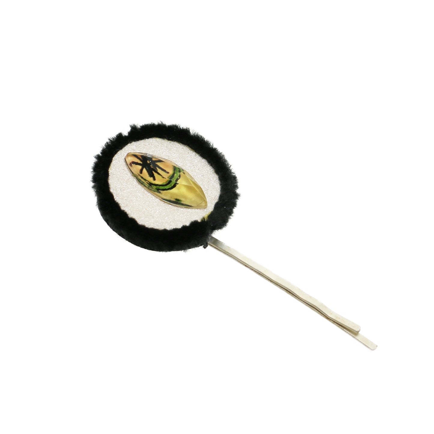 Hairpin Wool White Lemon TAMARUSAN