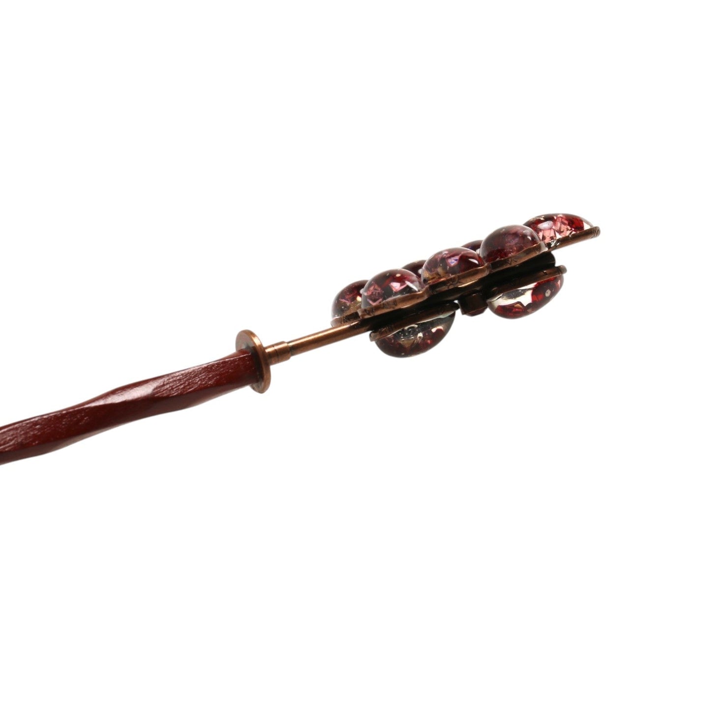 Pink Wooden Changeable Kanzashi Hairpin TAMARUSAN