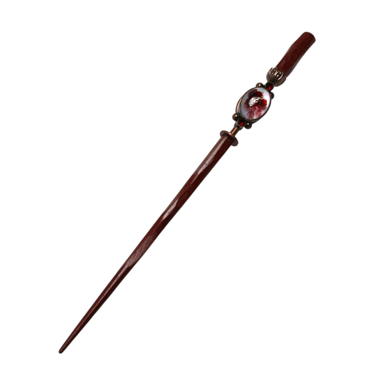 Pink Wooden Changeable Kanzashi Hairpin TAMARUSAN