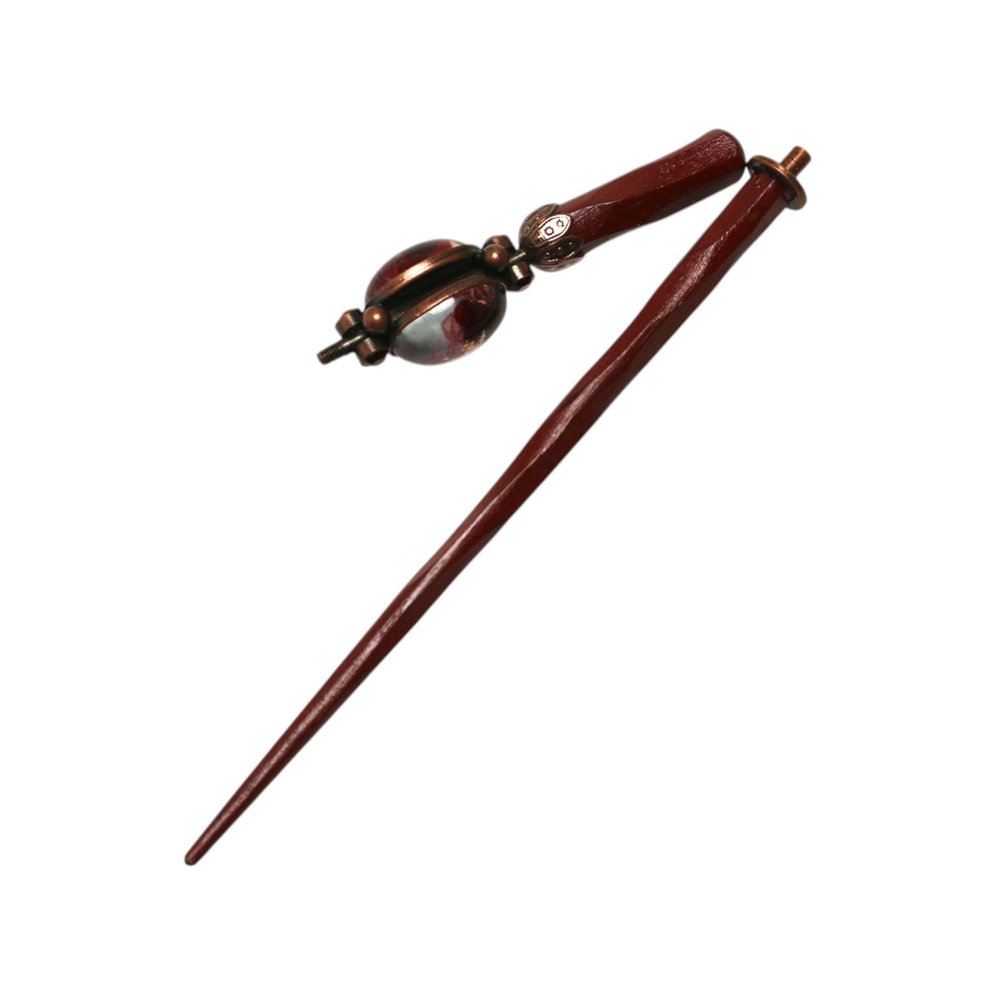 Pink Wooden Changeable Kanzashi Hairpin TAMARUSAN