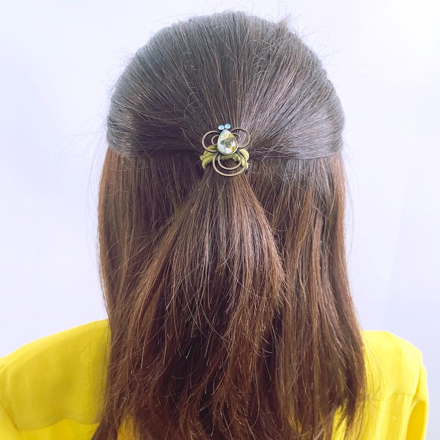 Hair Tie Bee Green Ramune TAMARUSAN