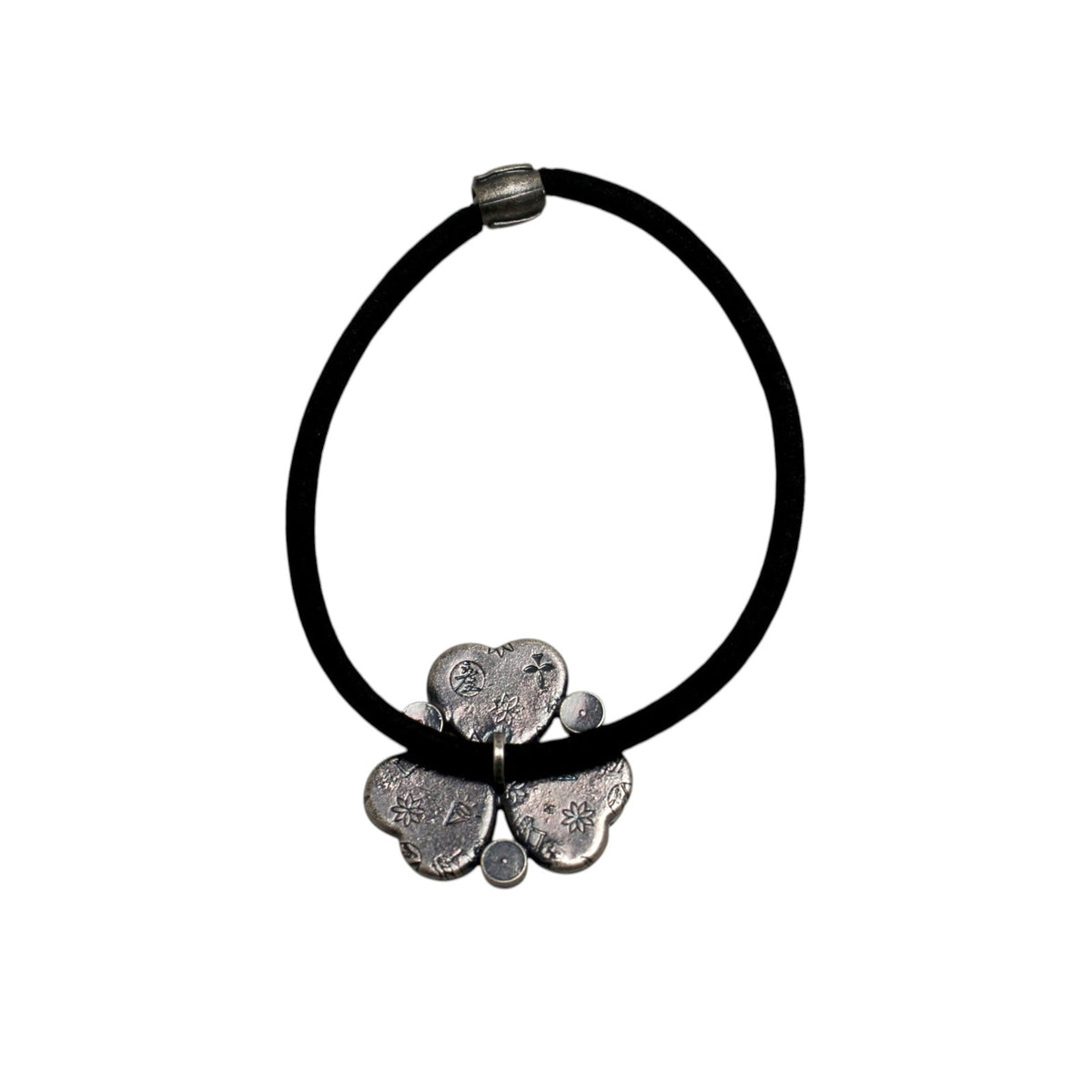 Hair Tie Pink Oval Antique Style TAMARUSAN