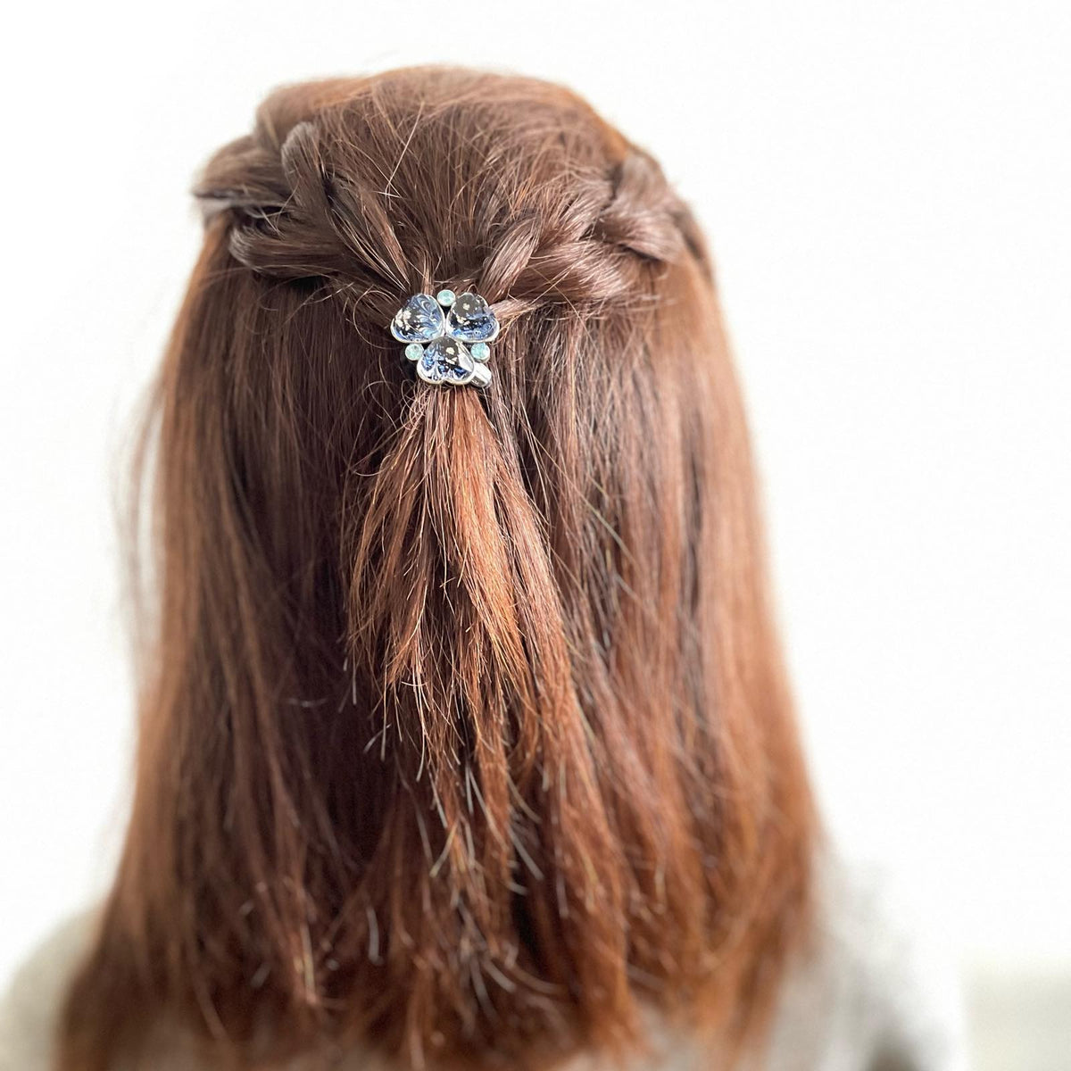 Hair Tie Pink Oval Antique Style TAMARUSAN