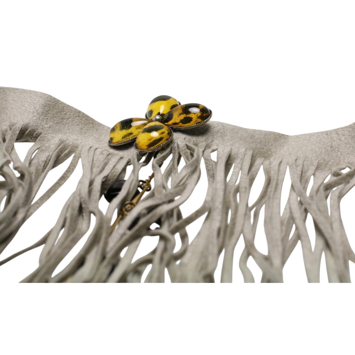 Necklace Beige Coral Rose TAMARUSAN