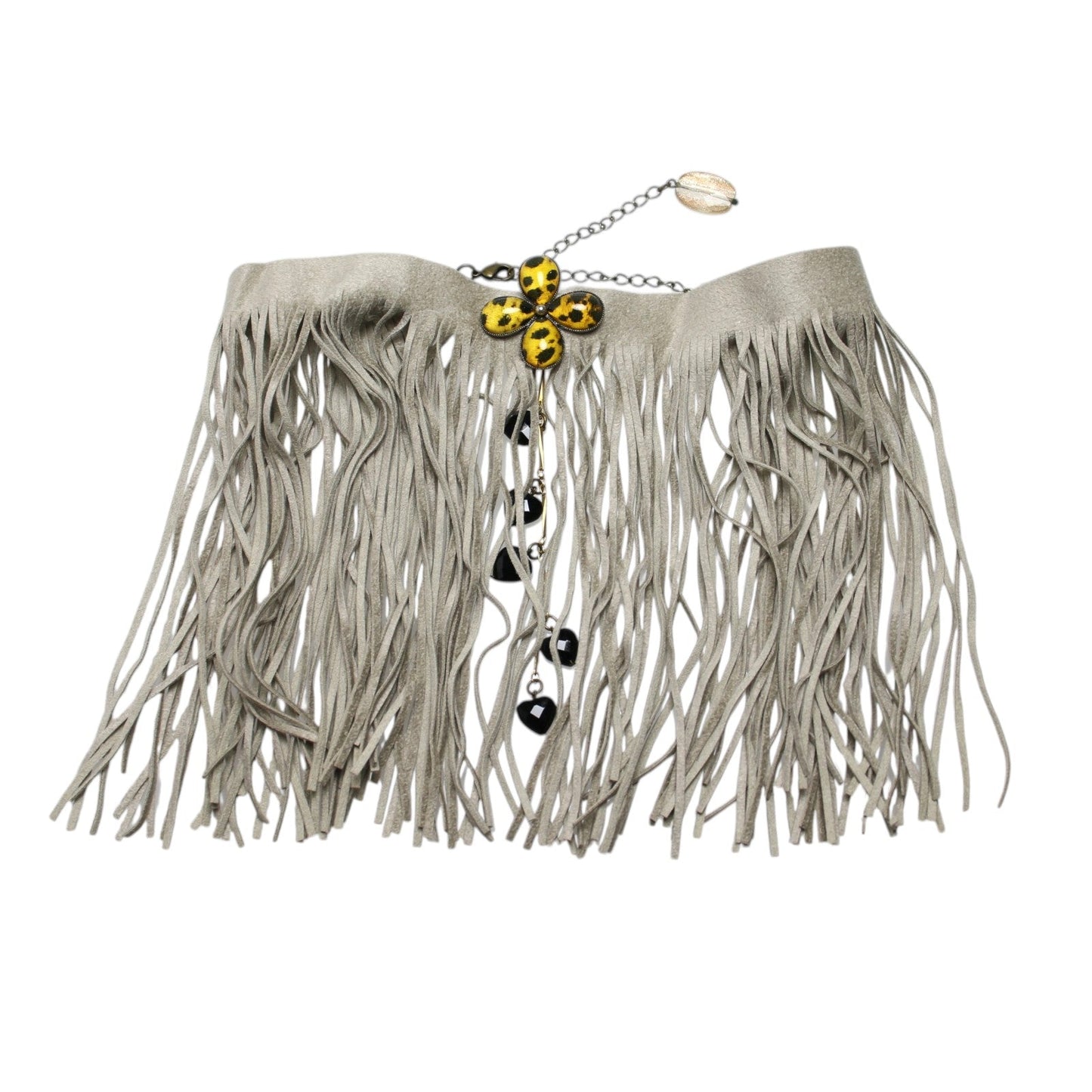 Necklace Beige Coral Rose TAMARUSAN