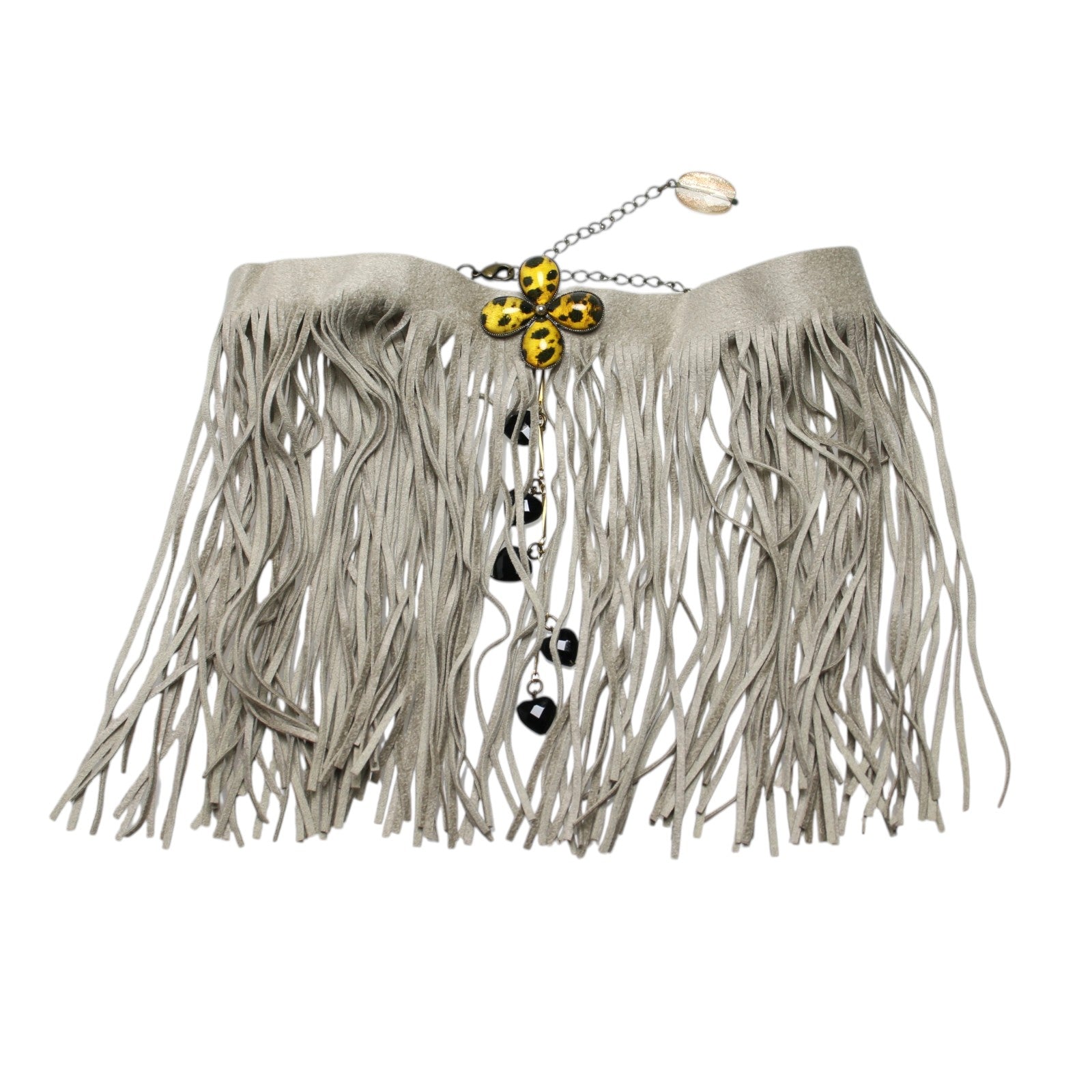 Necklace Beige Coral Rose TAMARUSAN