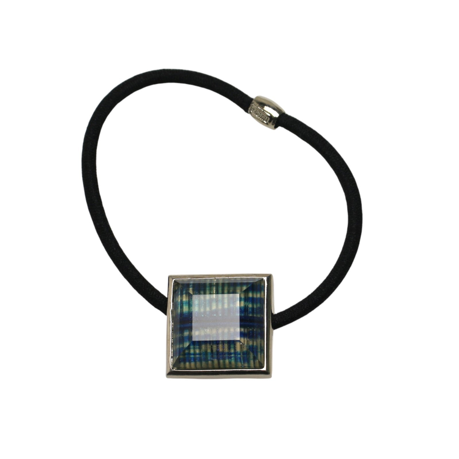 Hair Tie Mizuhiki Blue Square Unisex TAMARUSAN