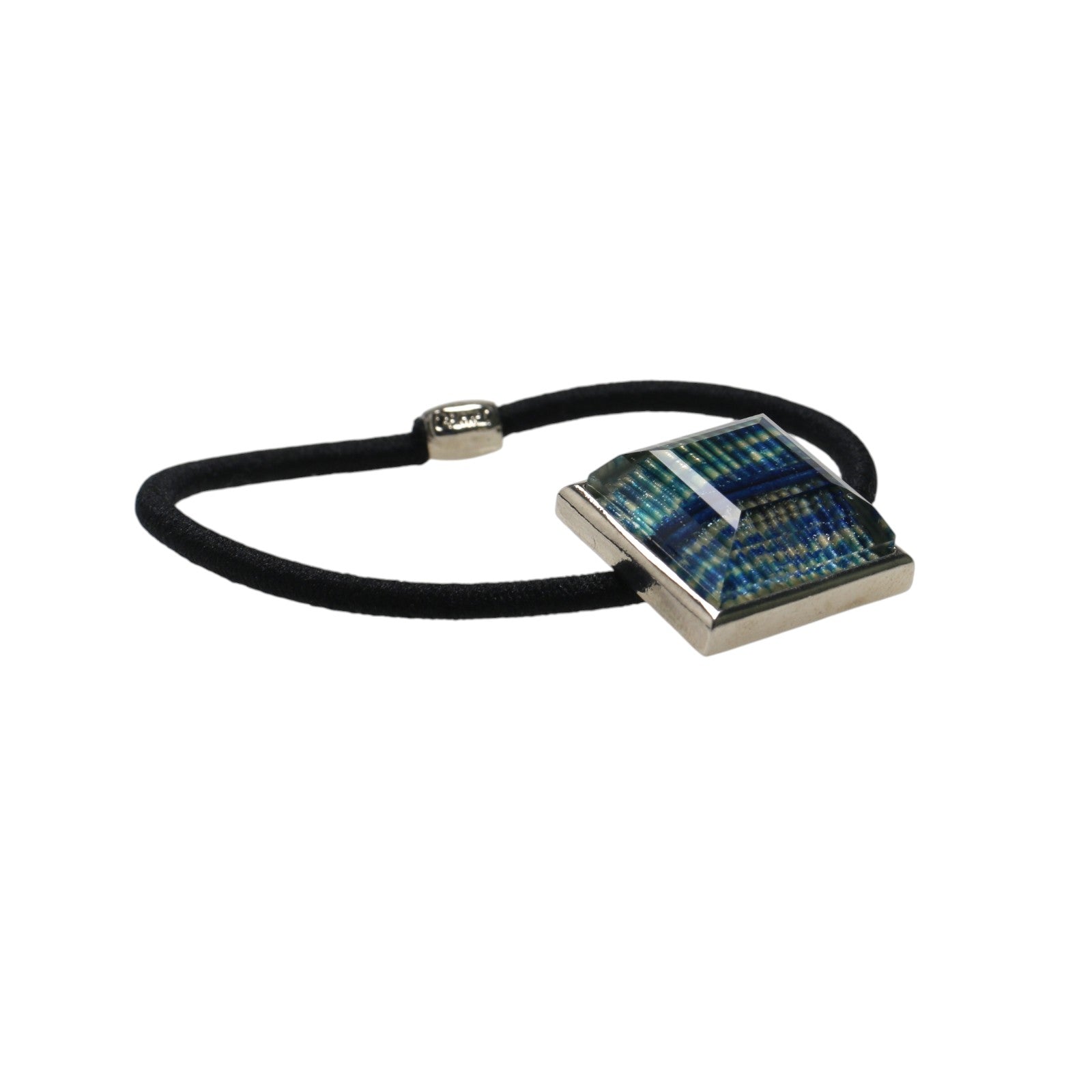 Hair Tie Mizuhiki Blue Square Unisex TAMARUSAN
