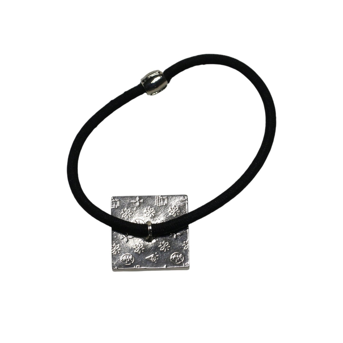 Hair Tie Mizuhiki Blue Square Unisex TAMARUSAN