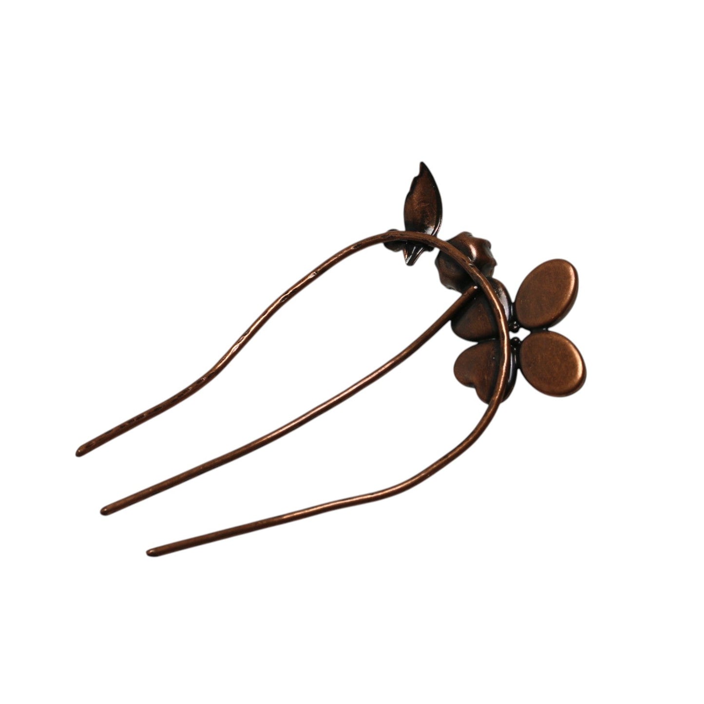 Comb White Flower Leaves TAMARUSAN