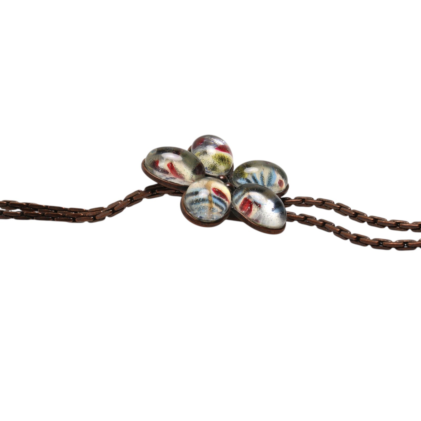 Bolo Tie Flower Jungle Pattern Multicolor TAMARUSAN