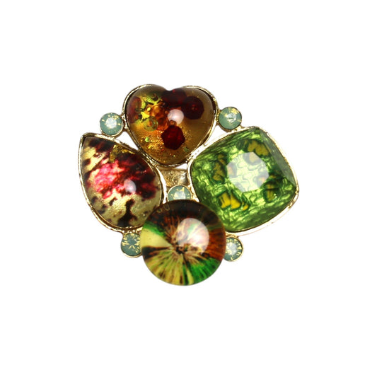 Broccoli Ring Silver 925 TAMARUSAN