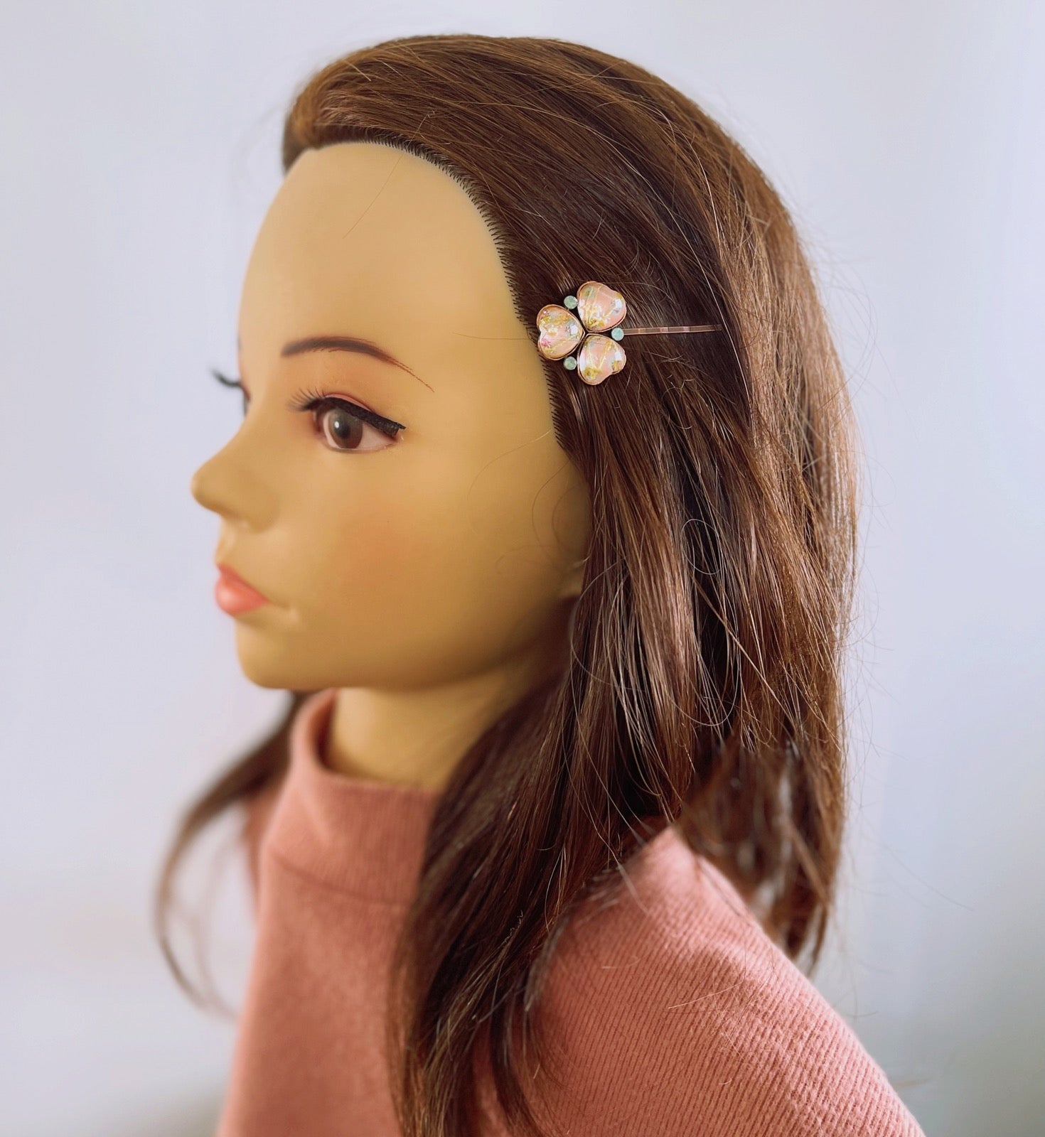 Hairpin Pollen Pink Violet TAMARUSAN