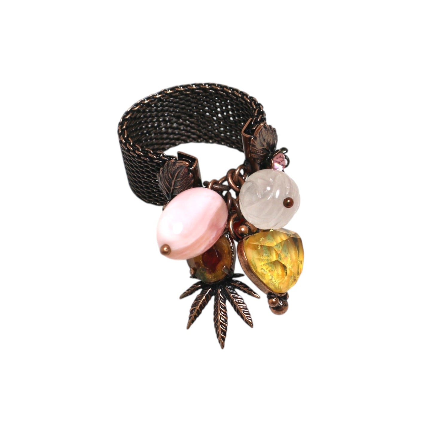 Ring Pink Chain Size 14 TAMARUSAN