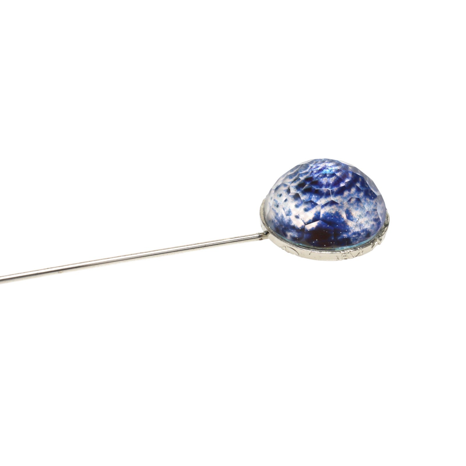 Earth Hat Pin Blue Leaf TAMARUSAN