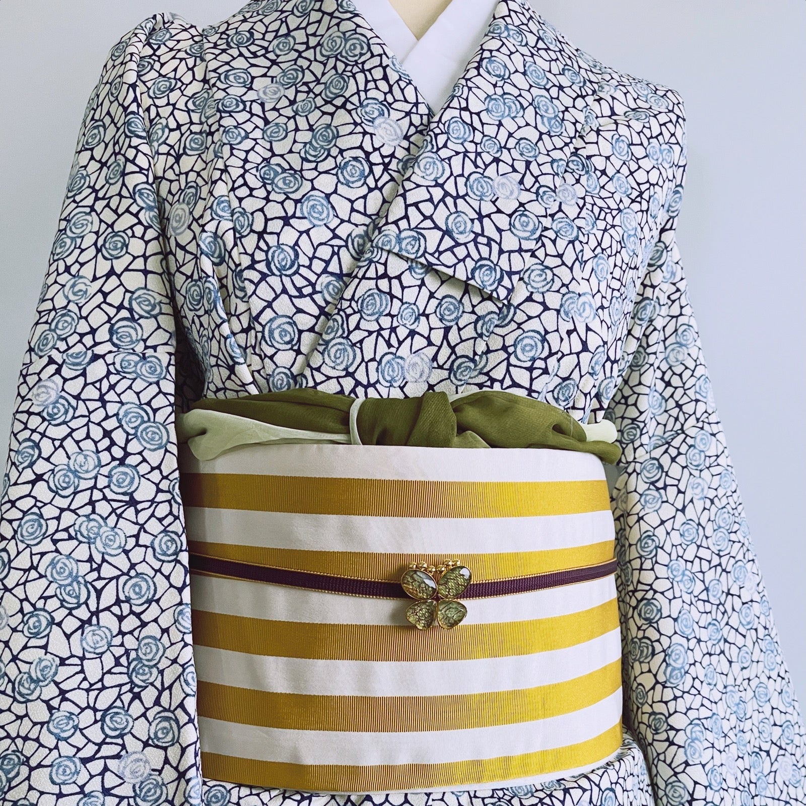 Obidome Butterfly Gold Water Surface TAMARUSAN