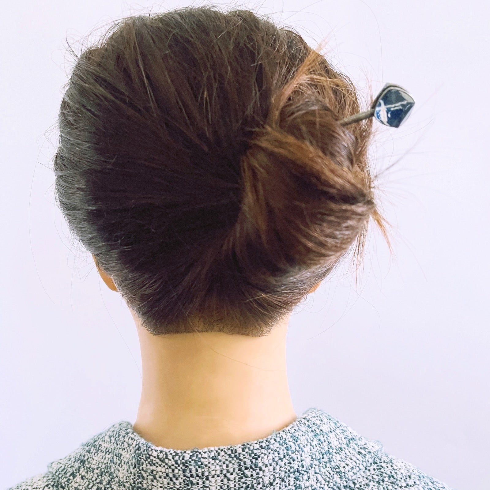 One Stick Hairpin Blue Men TAMARUSAN