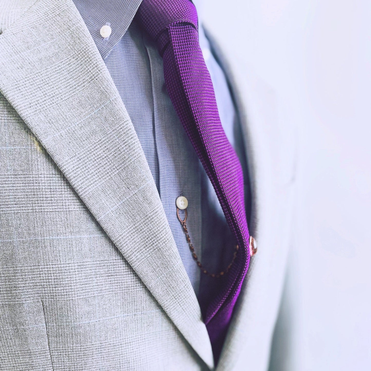 Tie Tack Orange Lightweight Resin TAMARUSAN