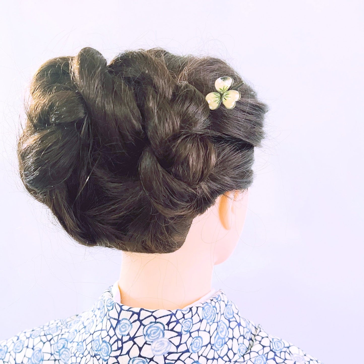 Short Hair Stick Violet Flower Purple TAMARUSAN