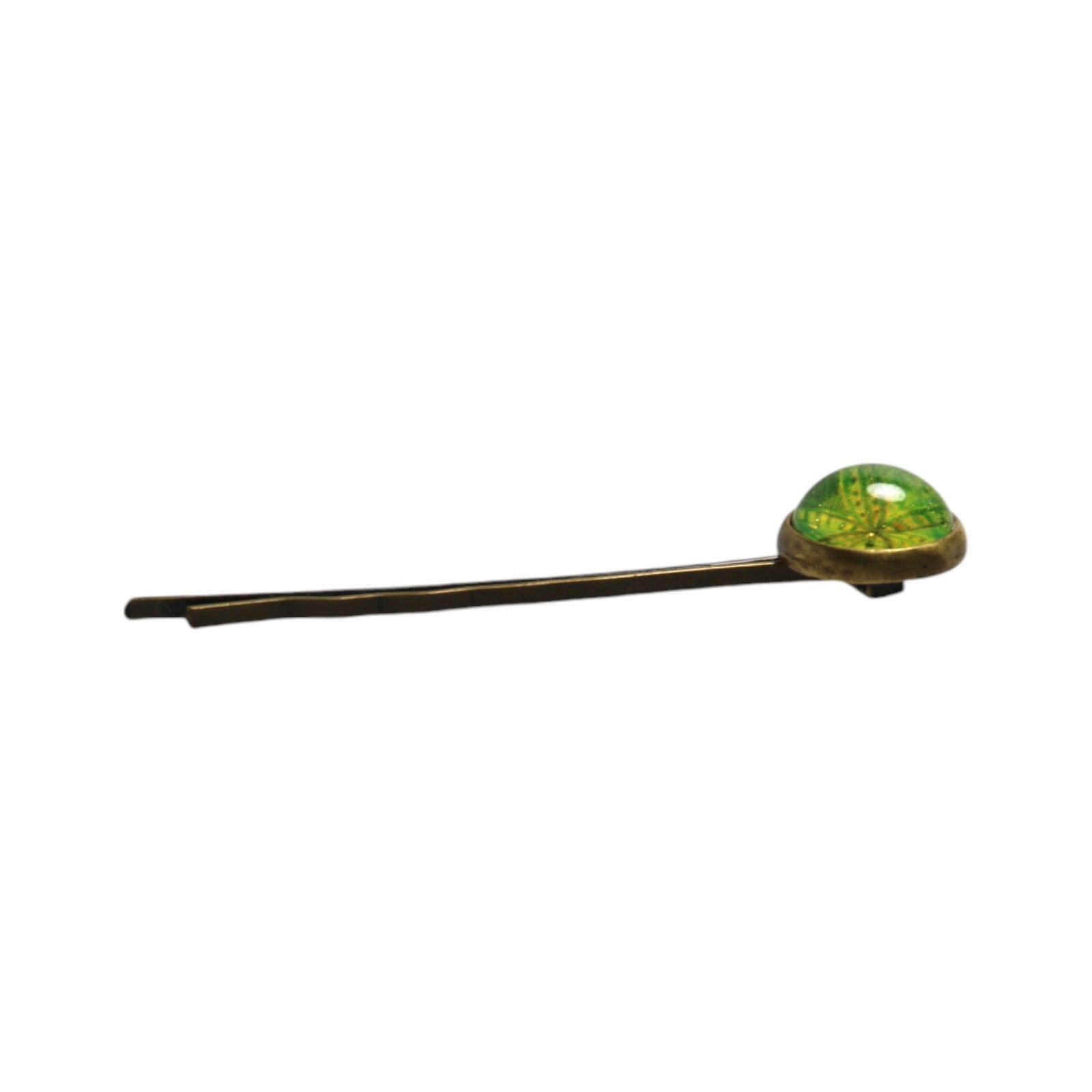 Hair Ornament Short Green Round TAMARUSAN