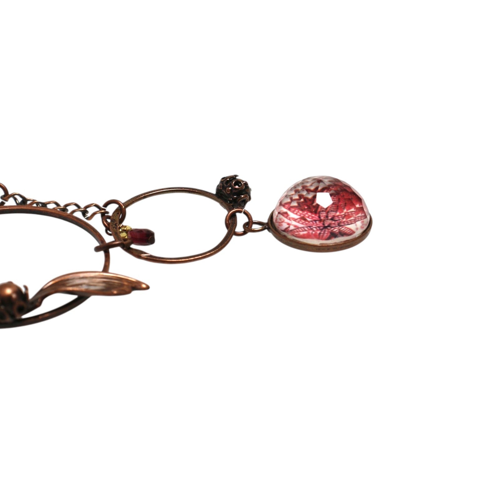 Necklace Red Lily Garnet TAMARUSAN