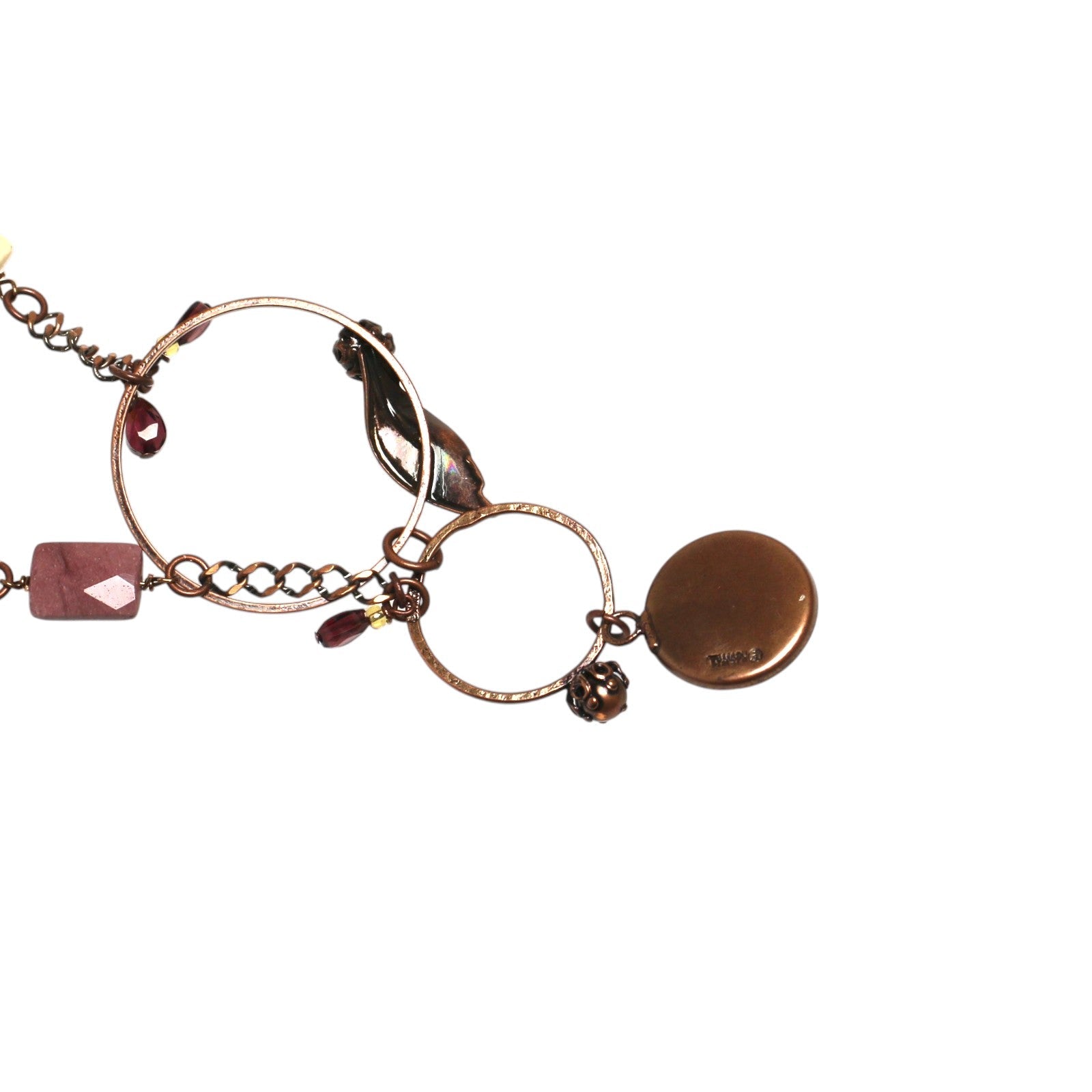 Necklace Red Lily Garnet TAMARUSAN