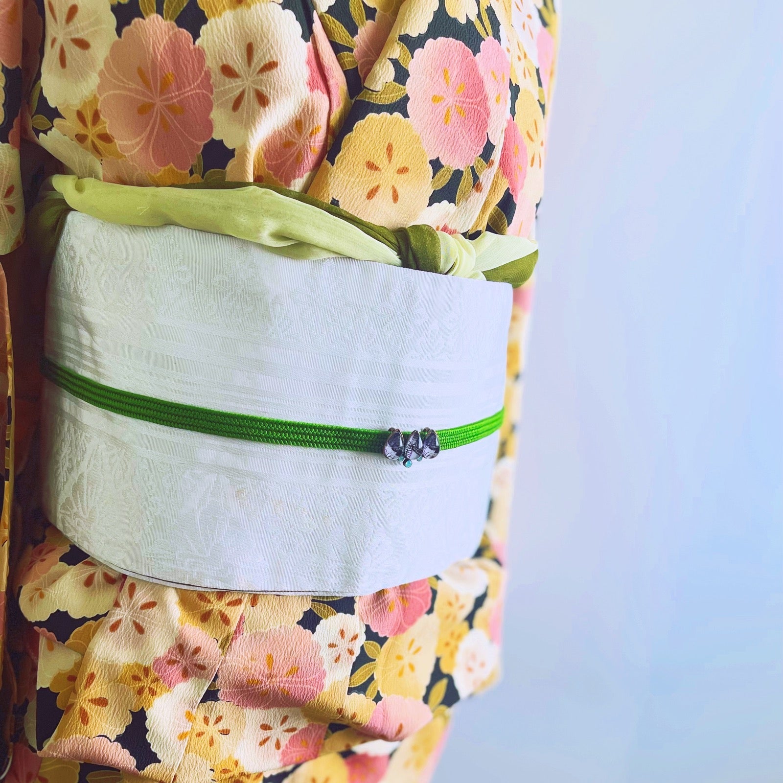 Obidome Purple Lily Japanese Traditional TAMARUSAN