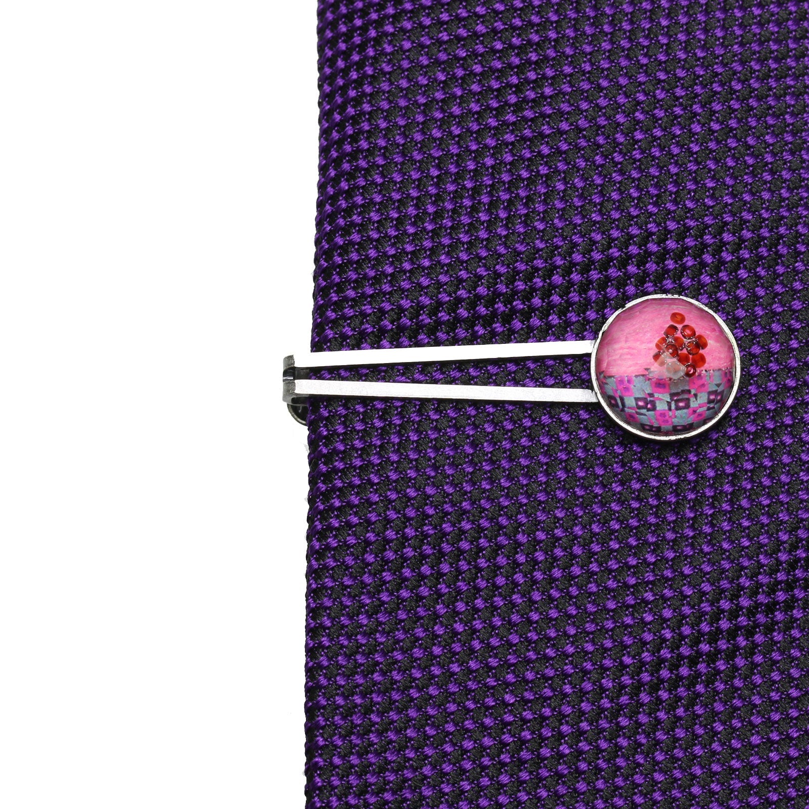 Simple Tie Clip Pink Carpet Gift TAMARUSAN