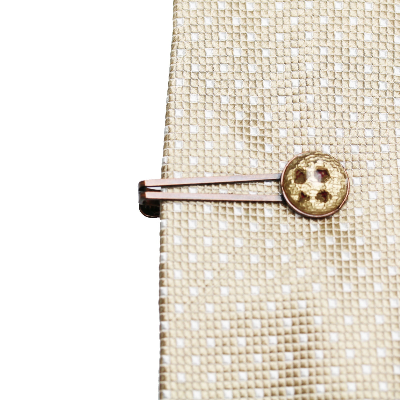 Simple Tie Clip Button Pink Gift TAMARUSAN
