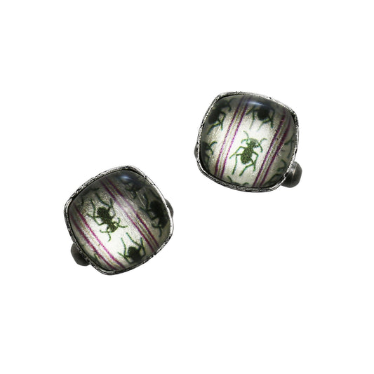 Cuff Links Tiger Beetle Insects TAMARUSAN