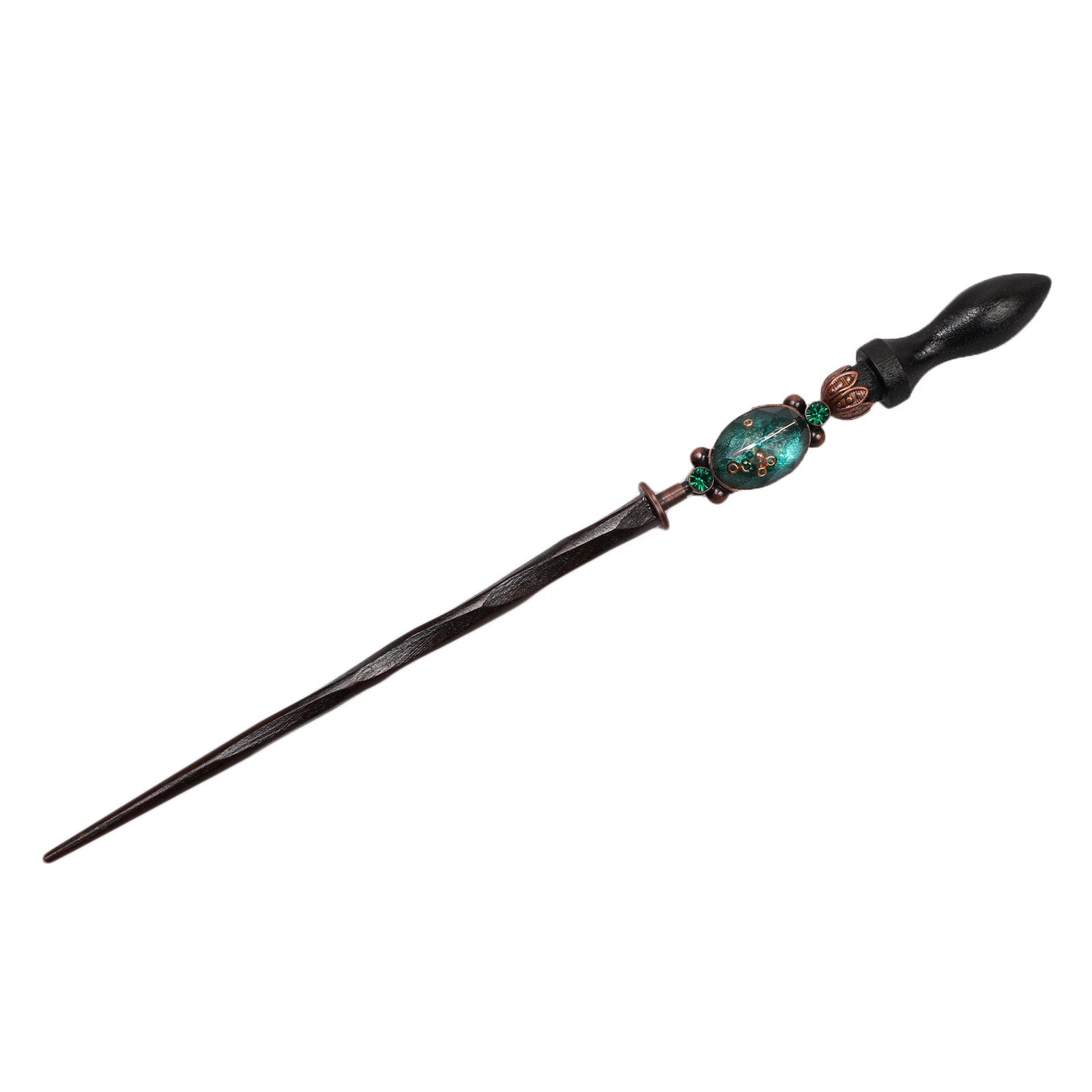 Changeable Ornament Hairpin Chess Style Emerald TAMARUSAN