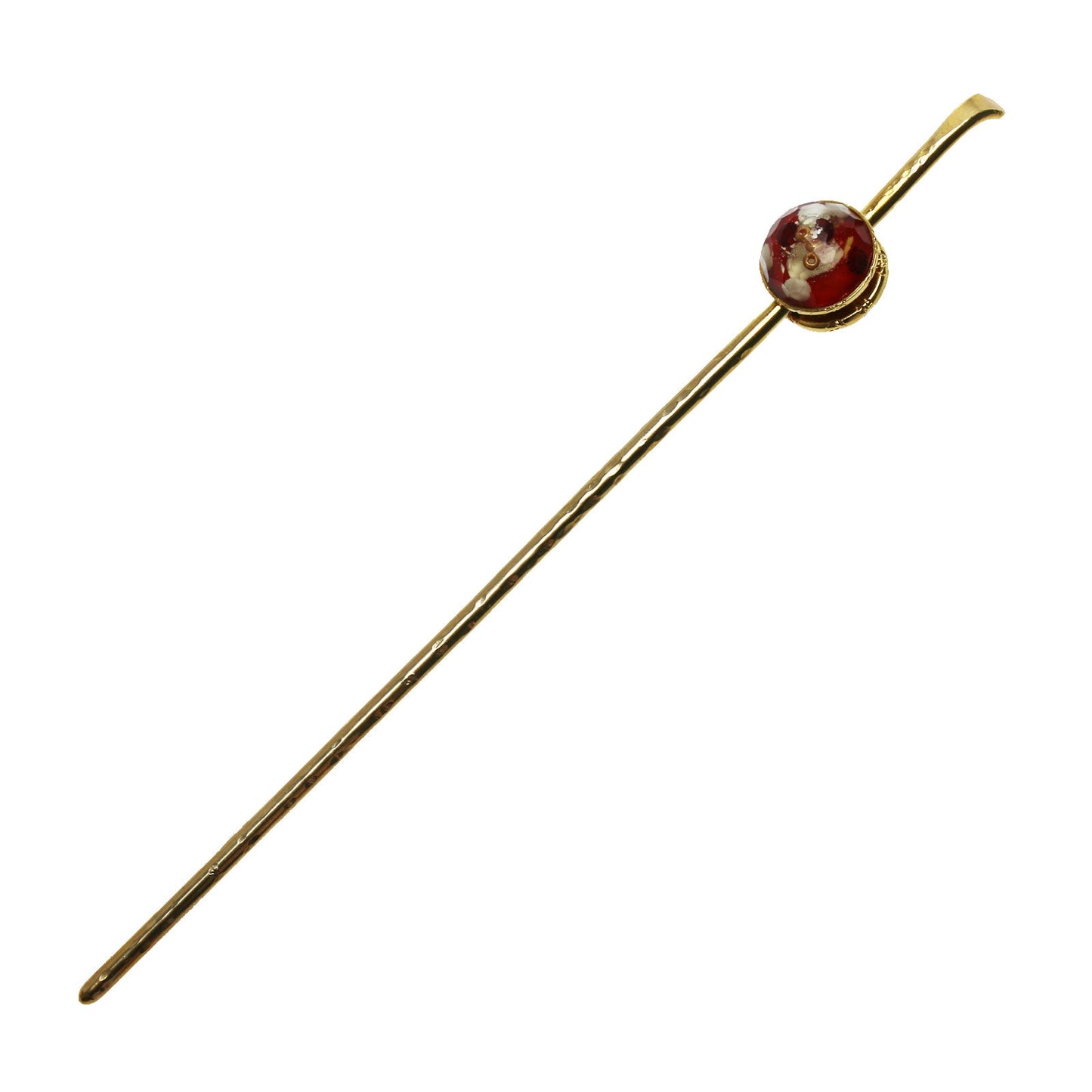 Hairpin Stick Red Japanese Style TAMARUSAN
