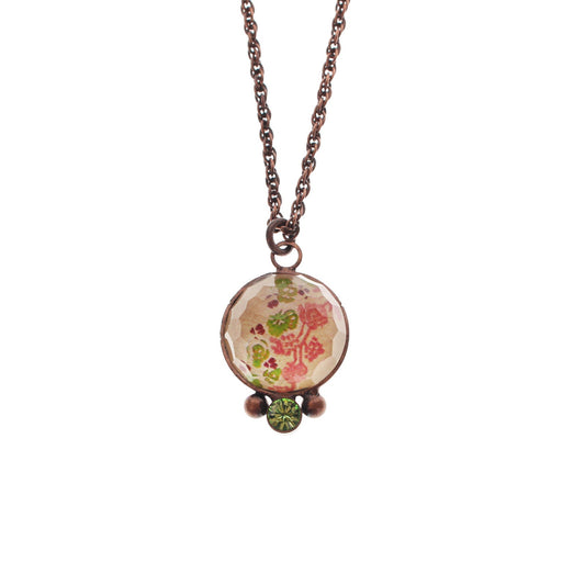 Rose Necklace Beige Pink TAMARUSAN
