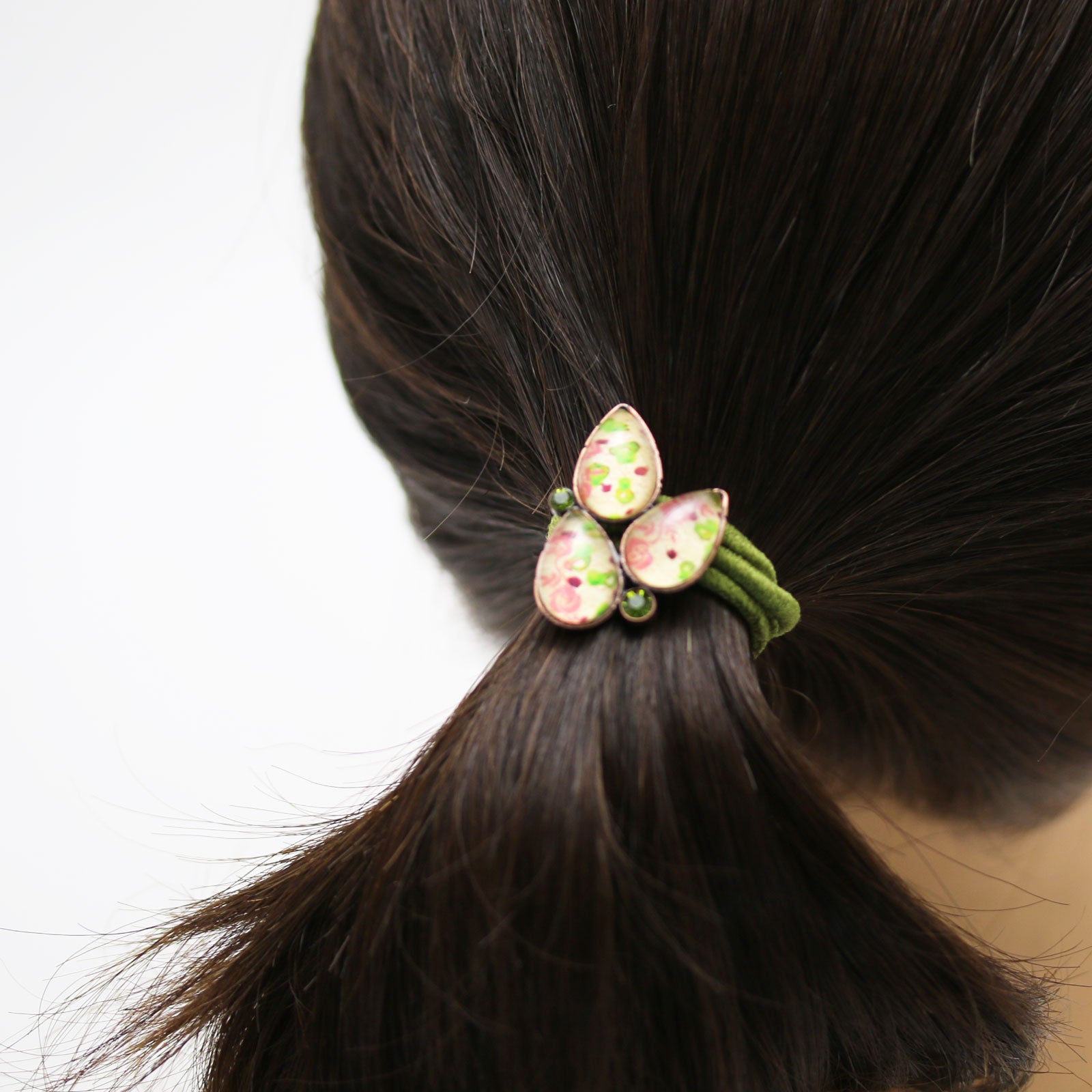 Leaf Hair Elastic Gorgeous Rose Japanese Style TAMARUSAN